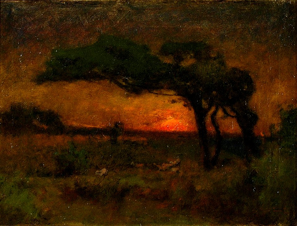 'Evening Landscape' by Elliott Daingerfield