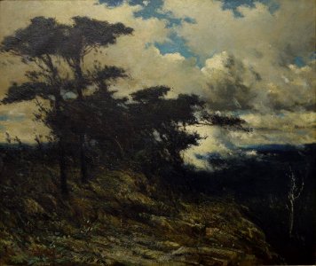 Elliott Daingerfield - Mountain Country - 1926.367.1 - Reading Public Museum