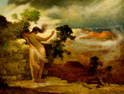 Elliott Daingerfield - The Spirit of the Storm (c.1912)