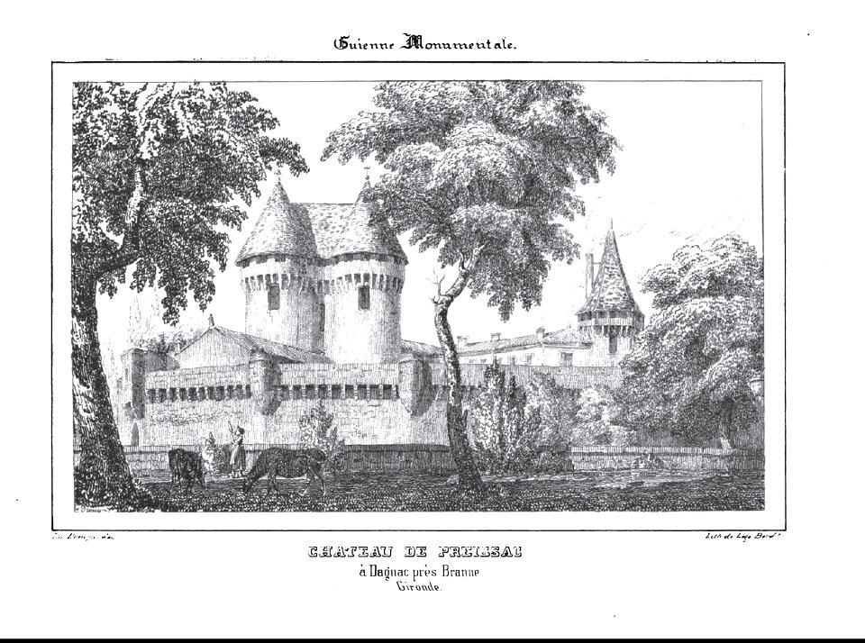 Daignac - château de Pressac