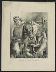 Daisy and her pets LCCN91723946
