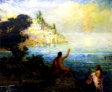 Elliott Daingerfield - Lotus Land (c.1920)