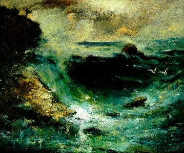 'Troubled Waters' by Elliott Daingerfield