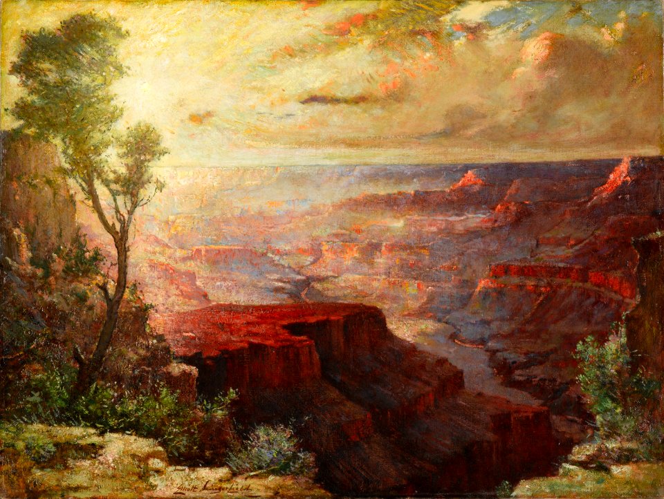 Elliott Daingerfield - The Grand Canyon (c.1912)