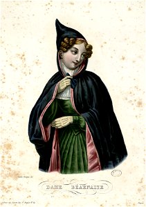 Dame béarnaise - Fonds Ancely - B315556101 A PHILIPON 002