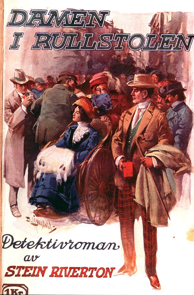 Damen i rullstolen - David Ljungdahl 1913