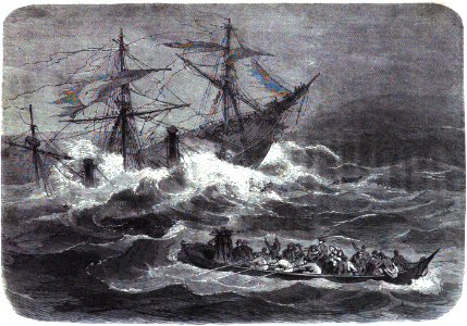Dampfschiff London Untergang 1866 (IZ 46-125)