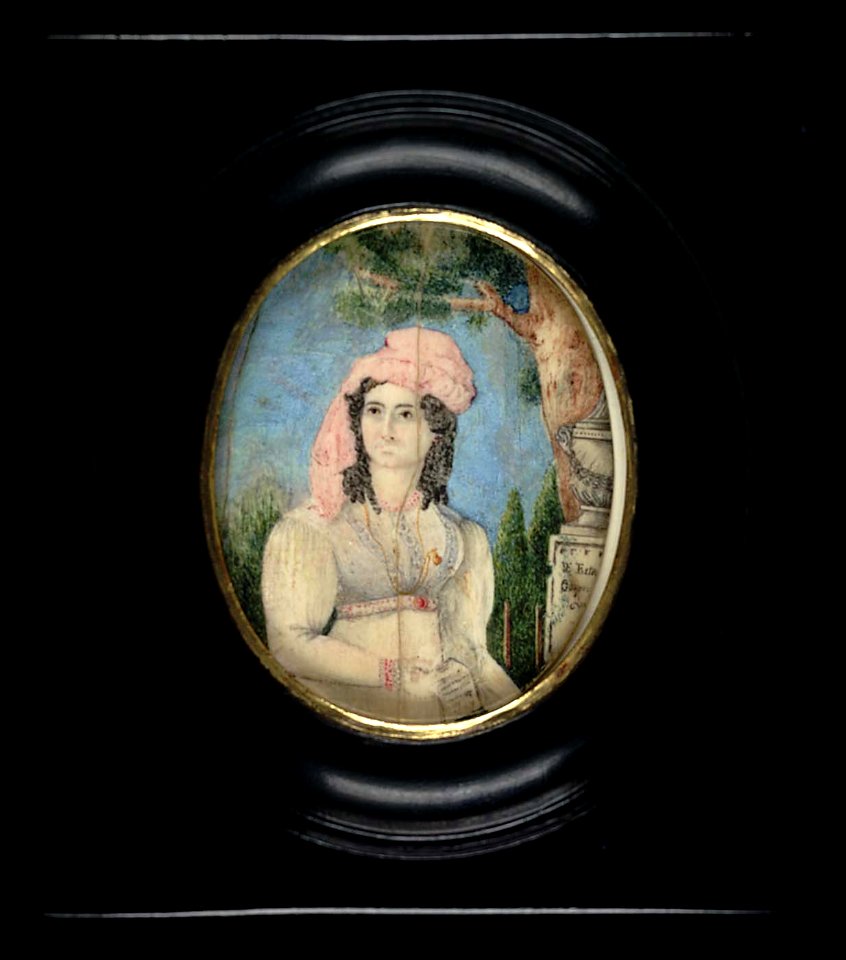 Dama desconocida con turbante rosa 1996.91.14 1a