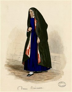 Dame béarnaise - Fonds Ancely - B315556101 A MAURICE 3 008