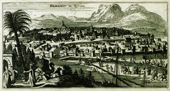 Damaskus in Syrien - Peeters Jacob - 1690