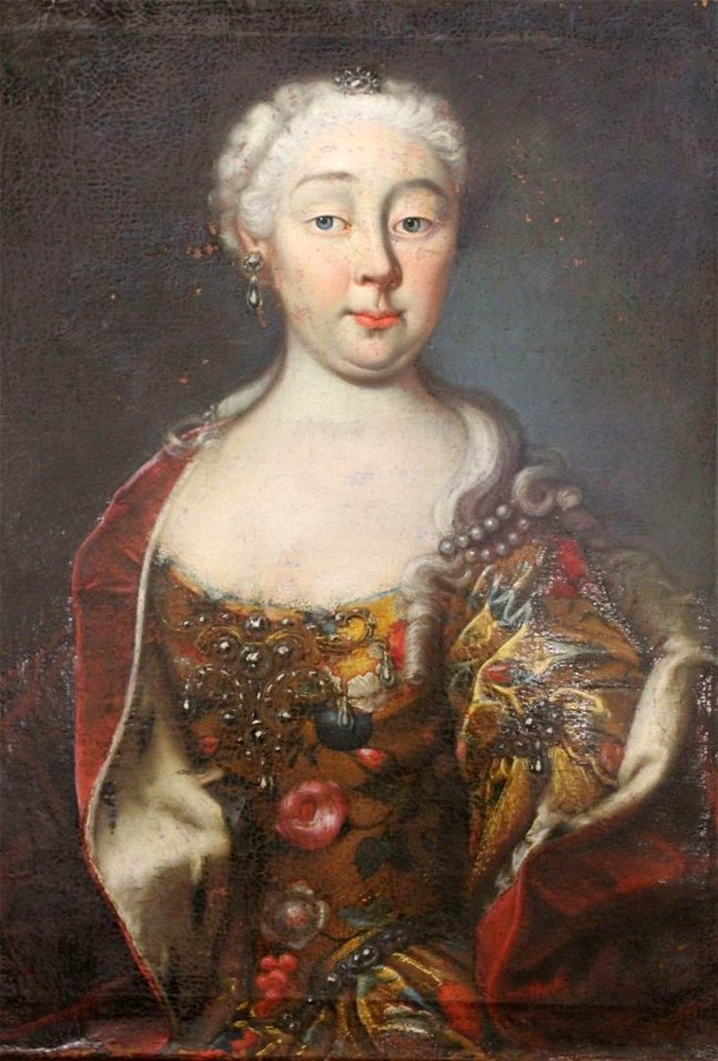 Damenportrait, Presumed portrait of Louise Dorothea of Saxe-Meiningen
