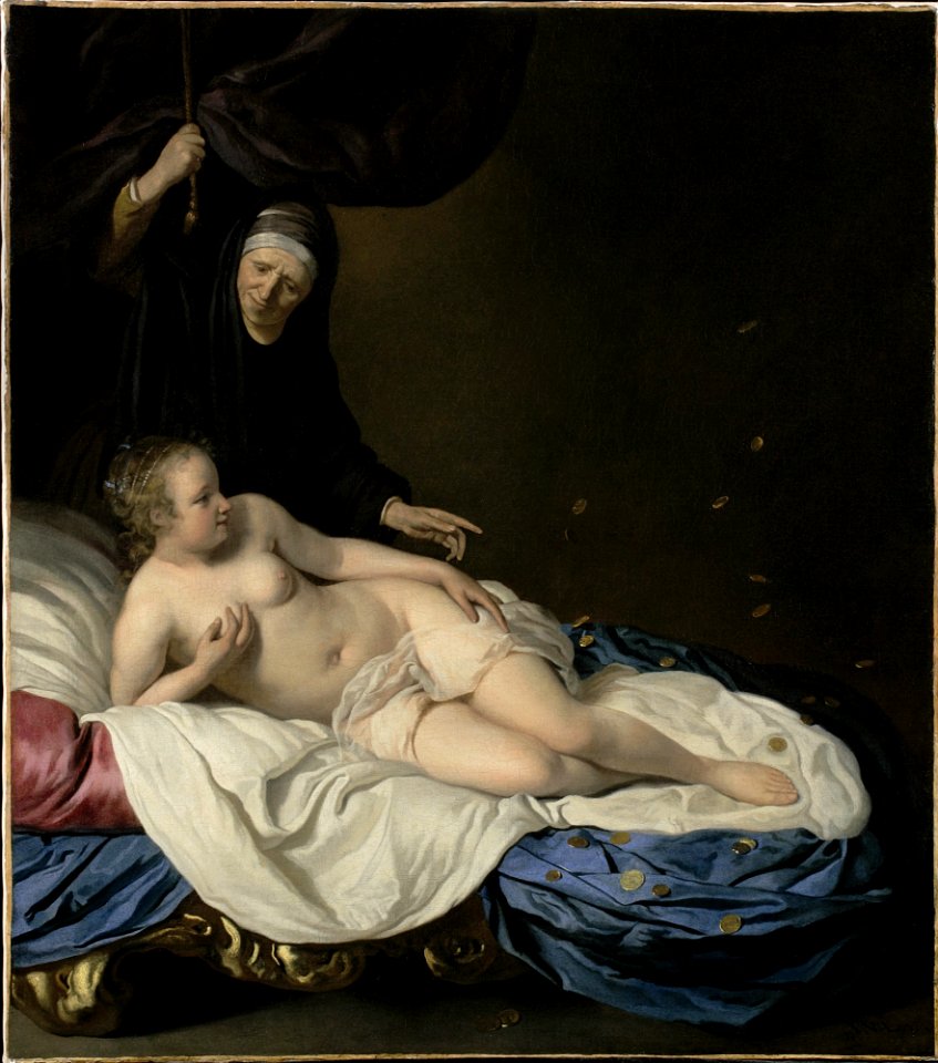 Danae by Jacob van Loo