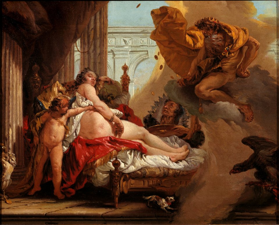 Danaë and the Shower of Gold (Jonas Hoffman) - Nationalmuseum - 18315