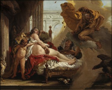 Danaë and the Shower of Gold (Jonas Hoffman) - Nationalmuseum - 18315