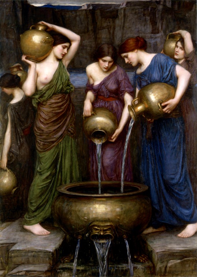 Danaides by John William Waterhouse, 1903