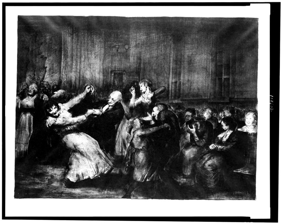 Dance in a mad house - Geo. Bellows. LCCN93516887