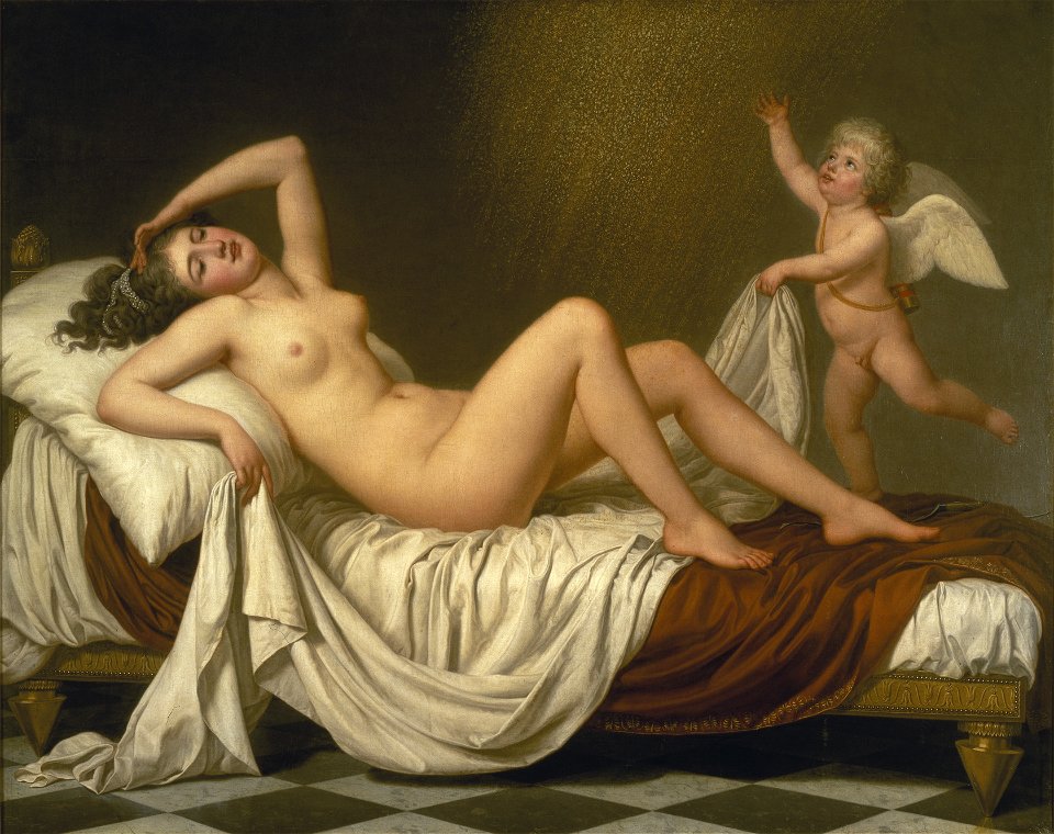 Danaë and the Shower of Gold (Adolf Ulrik Wertmüller) - Nationalmuseum - 18771