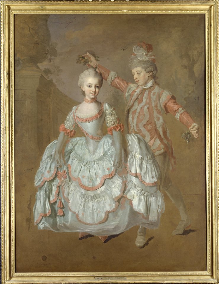 Dancing Children (Lorens Pasch d.y.) - Nationalmuseum - 19313
