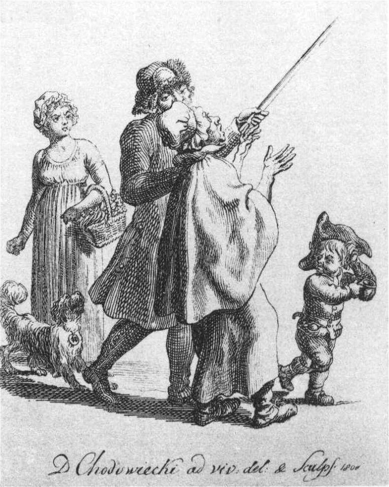 Daniel Chodowiecki Bettelvogt