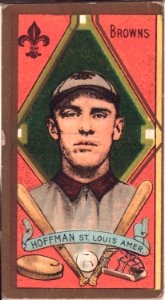 Daniel J. Hoffman, St. Louis Browns, baseball card portrait LCCN2008677900