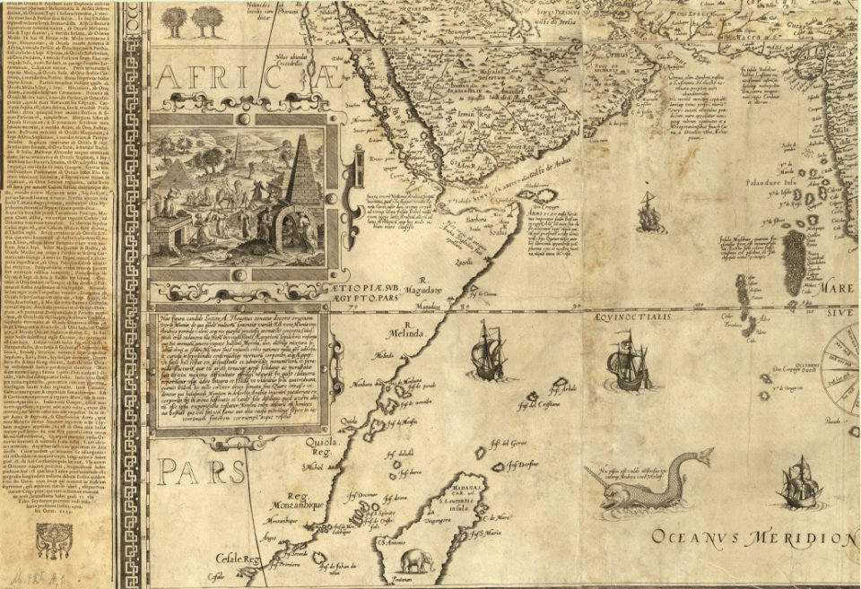 Daniel Keller. Asiae nova descriptio (Antwerpen, 1590).LD