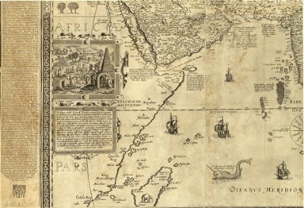 Daniel Keller. Asiae nova descriptio (Antwerpen, 1590).LD