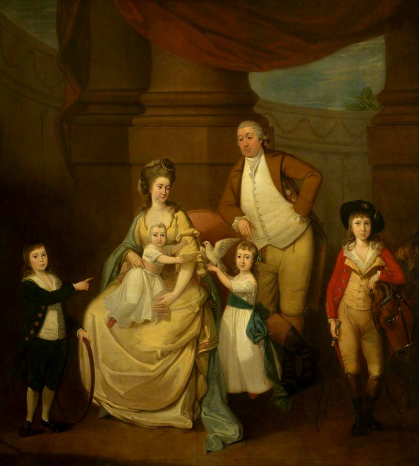 Daniel Dodd (active 1761-1780) - Samuel Sketchley and Family - 781630 - National Trust