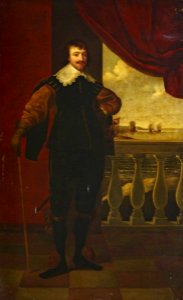 Daniel Mytens (c.1590-1647) (copy after) - Robert Rich (1587–1658), 2nd Earl of Warwick - BHC3081 - Royal Museums Greenwich