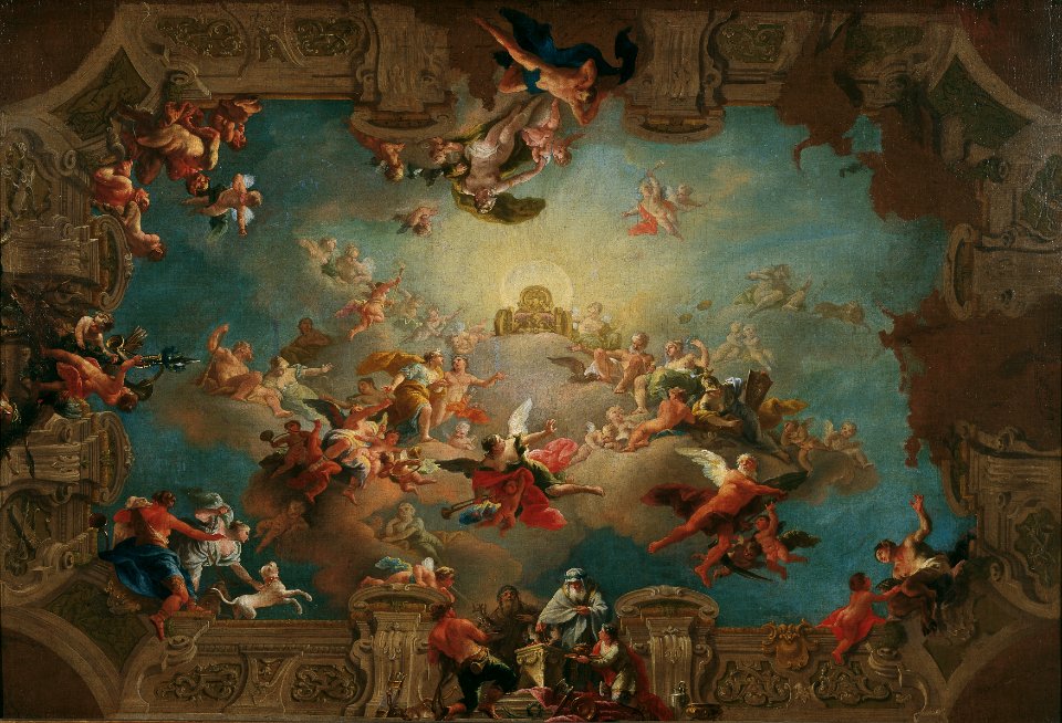 Daniel Gran - Aufnahme Dianas in den Olymp - 4178 - Kunsthistorisches Museum