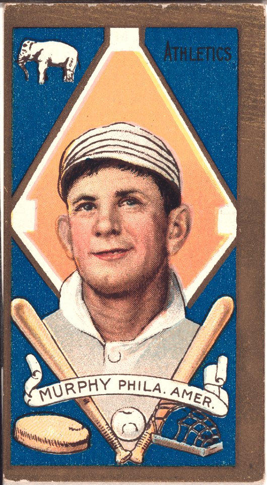 Daniel Murphy, Philadelphia Athletics, baseball card portrait LCCN2008677896