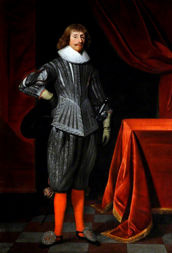 Daniel Mytens (c.1590-1647) (after) - Thomas Bruce (1599–1663), 3rd Lord Bruce of Kinloss, 1st Earl of Elgin - 1129163 - National Trust