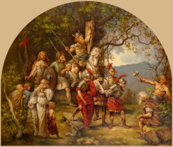Daniel Hock Gefangene Römer und Germanen