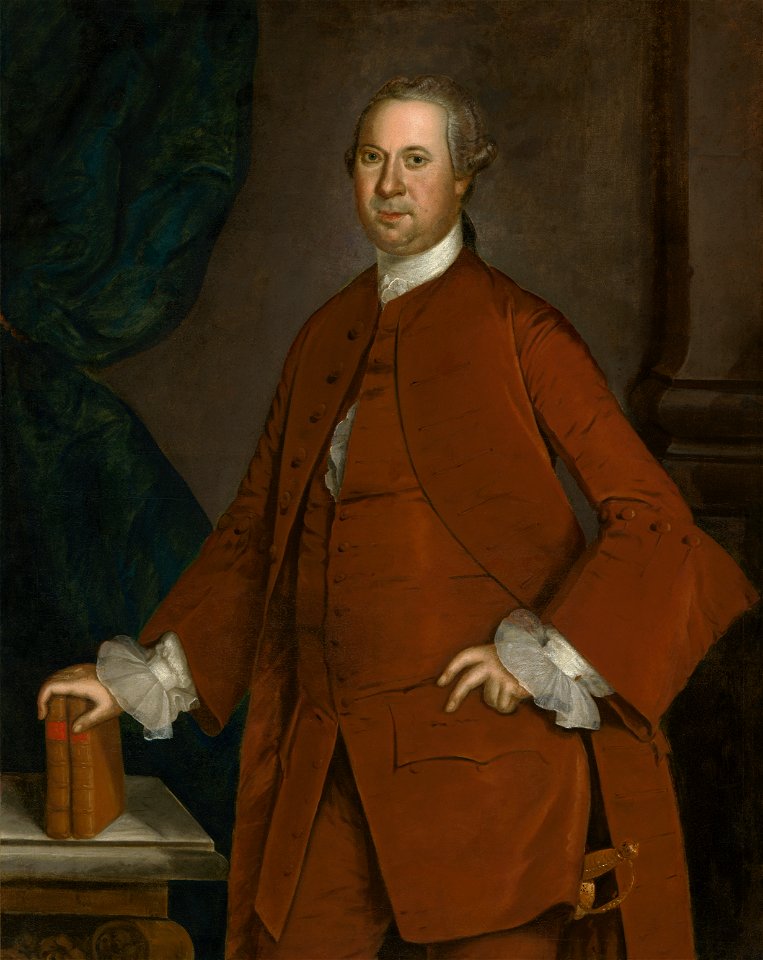 Daniel of St. Thomas Jenifer by John Hesselius, c. 1760-1770, oil on canvas, from the National Portrait Gallery - NPG-NPG 70 43Daniel-000001
