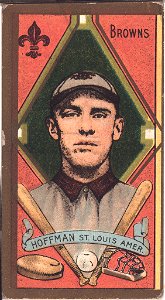 Daniel J. Hoffman, St. Louis Browns, baseball card portrait LCCN2008677900