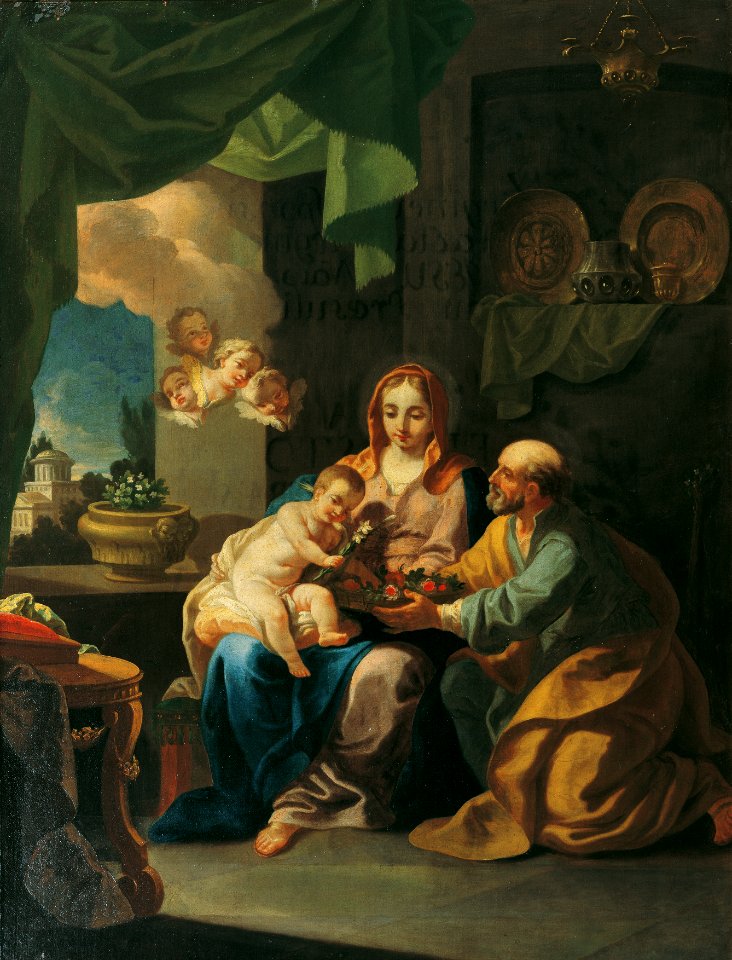 Daniel Gran - Die Heilige Familie - 4132 - Kunsthistorisches Museum