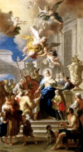 Daniel Gran - St Elizabeth Distributing Alms - WGA10354