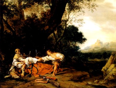 Daniel Janszoon Thivaert - Silvio and Dorinda - WGA22215