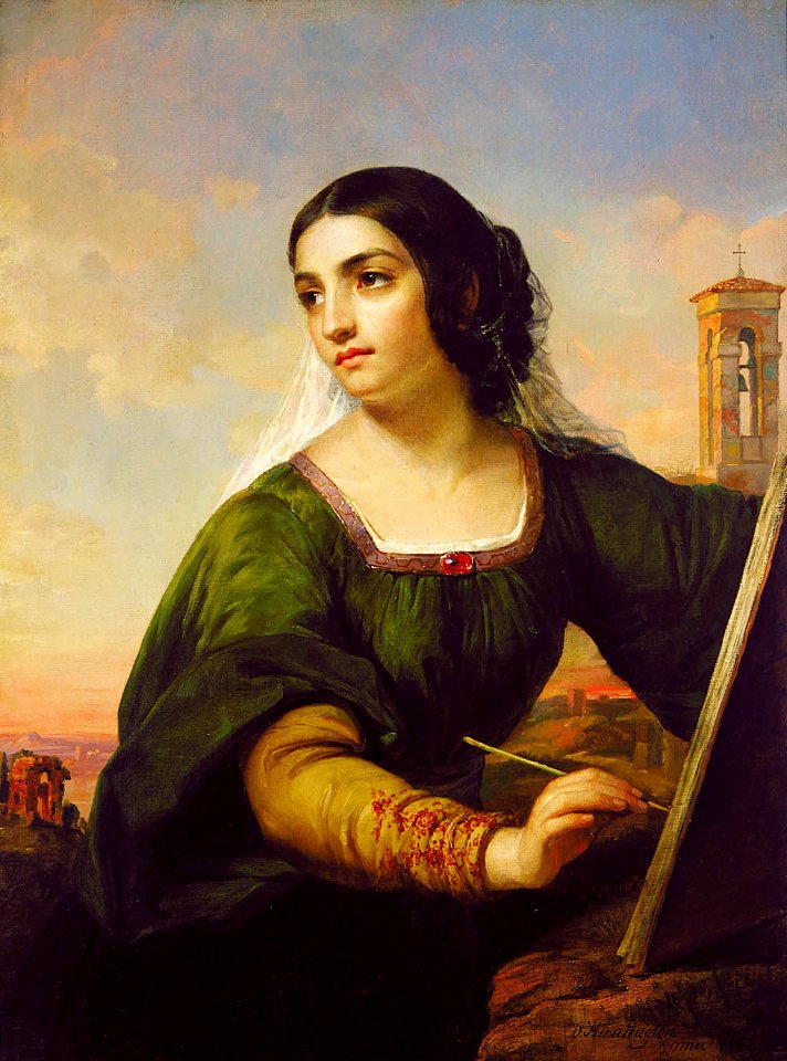 Daniel Huntington - Italy - 1973.41 - Smithsonian American Art Museum