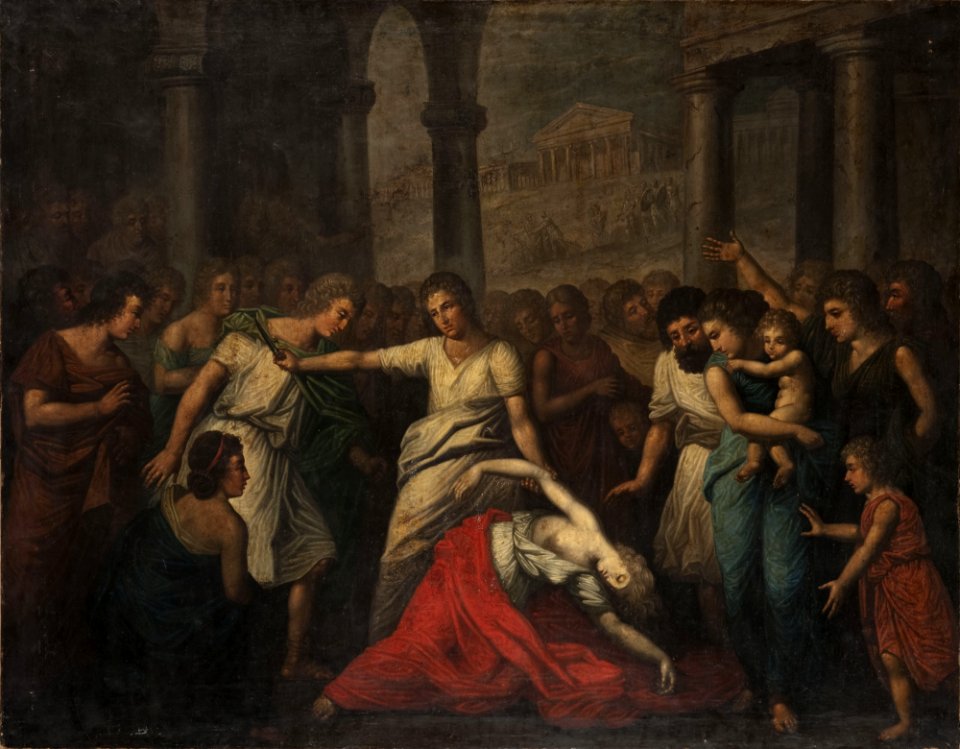 Daniel Kondratowicz - Death of Virginia - MP 3444 MNW - National Museum in Warsaw