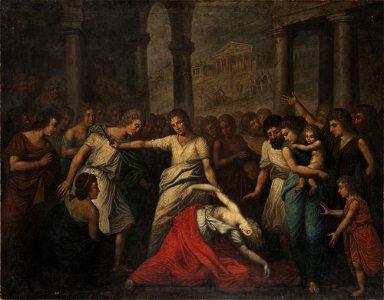 Daniel Kondratowicz - Death of Virginia - MP 3444 MNW - National Museum in Warsaw