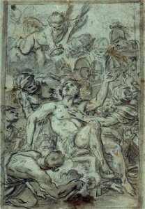 Daniel Seiter - The Martyrdom of Saint Lawrence - Google Art Project