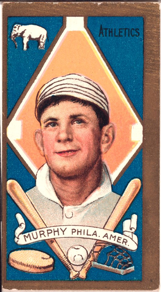 Daniel Murphy, Philadelphia Athletics, baseball card portrait LCCN2008677896