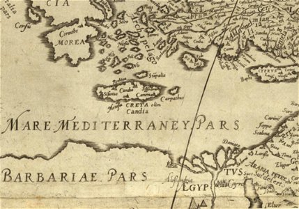 Daniel Keller. Asiae nova descriptio (Antwerpen, 1590).LU9