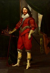 Daniel Mytens (c.1590-1647) - Charles I (1600–1649), King of Great Britain and Ireland - BHC2606 - Royal Museums Greenwich