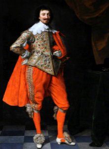 Daniel Mytens (c.1590-1647) - Robert Rich (1587–1658), 2nd Earl of Warwick, Aged 45 - 1129114 - National Trust