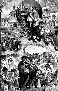 Daniel Perea Romería de san Isidro Labrador 1875