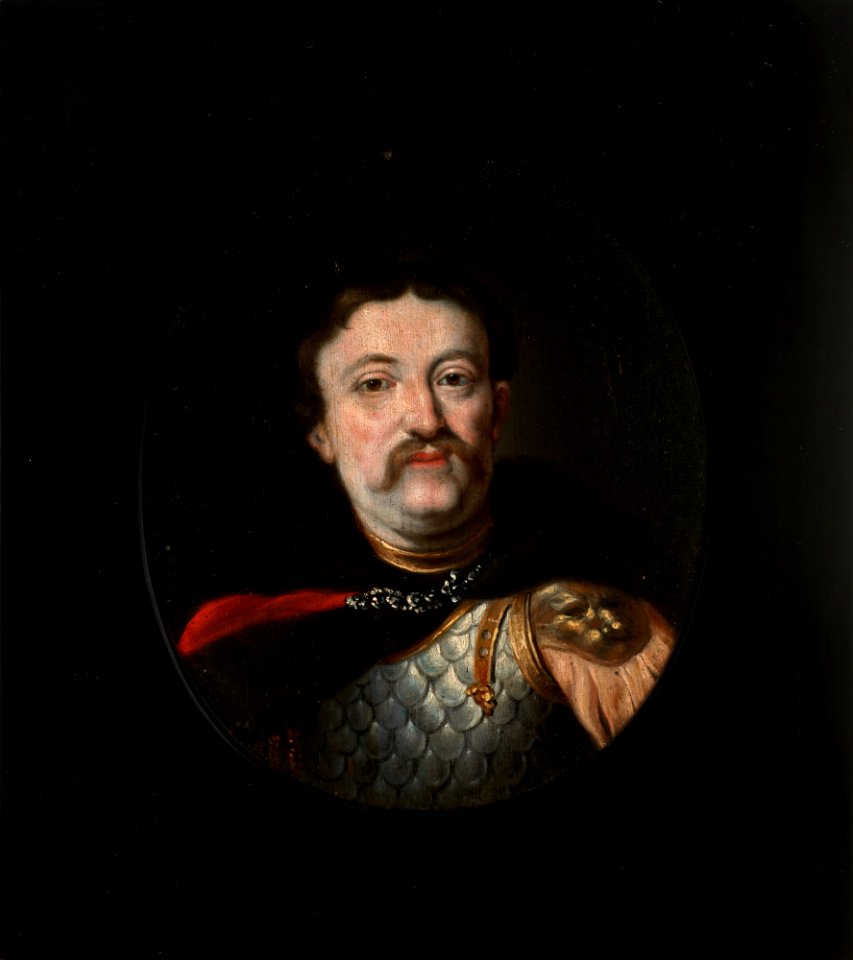 Daniel Schultz - Portret Jana III Sobieskiego (1629-1696), króla Polski - MNK I-256 - National Museum Kraków
