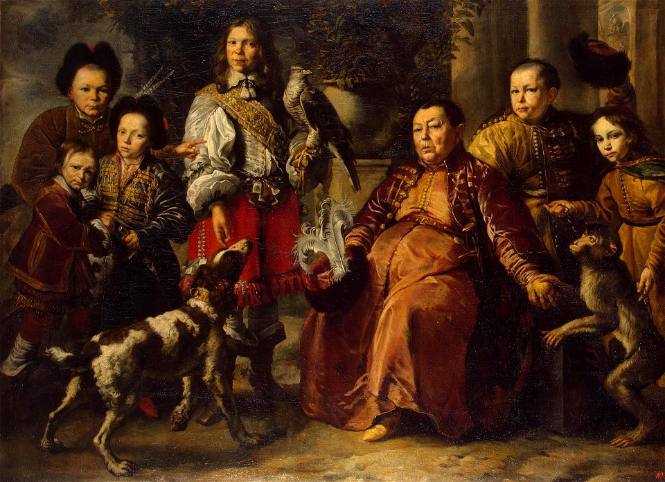 Daniel Schultz the Younger - Family Portrait - WGA21066