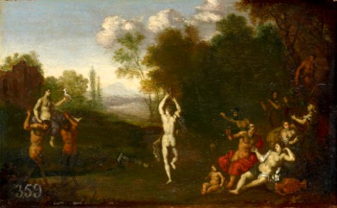 Daniel Vertangen (The Hague c.1598-Amsterdam 1681-4) - Nymphs and Satyrs in a Landscape - RCIN 404990 - Royal Collection