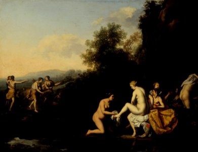 Daniel Vertangen - Diana with bathing nymphs - A I 386 - Finnish National Gallery